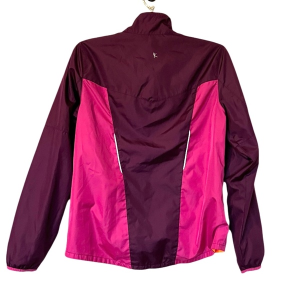 Danskin Now Pink and Purple Wind Breaker Jacket Size M - Picture 5 of 8